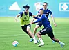 HSV-Talent Omar Megeed (links) gegen Ogechika Heil