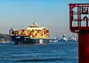 MSC Soraya in der Elbe