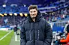 HSV-Trainer Merlin Polzin glücklich im Volksparkstadion.