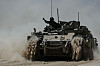 Panzer der israelischen Armee im Gaza-Streifen