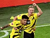 Erling Haaland (rechts) wurde mit dem „Golden Boy Award“ ausgezeichnet. Jadon Sancho landete auf Platz vier.