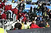 Fans randalieren im Stadion des Karlsruher SC
