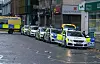 Polizisten sind wegen des Mordes an einer 12-Jährigen im Einsatz.