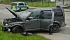Einer der am Unfall beteiligten Fahrzeuge.