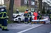 Rettungskräfte am Einsatzort am Borgweg