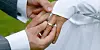 Der Mann wollte offenbar seiner eigenen Hochzeit entgehen.