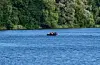 Straftäter springt auf Flucht vor der Polizei in Hamburger See