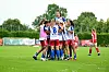 Larissa Mühlhaus und die HSV-Frauen jubeln im Kreis