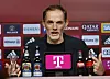 Thomas Tuchel auf der Pressekonferenz des FC Bayern München