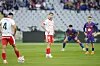 Regungslose Spieler von Girona und Barca