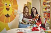 Kita Kinderzimmer Wilhelmsburg: Kita-Leiterin Defne Farbin und Erzieherin Beritan Aslan