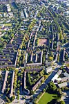 Luftbild von Wohnhäusern in Horn