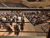 Hamburg Hafencity - Klimakleber kleben sich bei Beethovenkonzert in Elbphilharmonie fest.