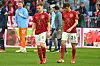 Frust bei bei Joshua Kimmich und Thomas Müller nach der 2:3-Pleite gegen Bochum.