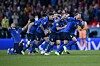 Italienische Mannschaft Jubel