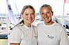 Marla Bergmann und Hanna Wille lächeln in die Kamera