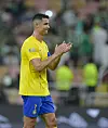 Christiano Ronaldo applaudiert nach dem Spiel für die Fans