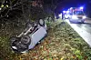 Teenager überschlägt sich mit Leichtkraftauto und hatte großes Glück