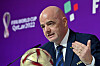 Gianni Infantino auf der Pressekonferenz