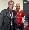 Jürgen Klopp gratuliert seinem Nachfolger Arne Slot