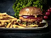 Veggie Burger im Schweinske Bergedorf