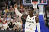NBA-Star Dennis Schröder im Trikot der deutschen Nationalmannschaft. In Hamburg wurde ihm eine Luxusuhr gestohlen.