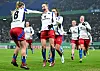 Im siebten Himmel: Die HSV-Frauen brechen mit dem Pokal-Halbfinale gegen Werder einen deutschen Rekord.