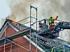 In Lüneburg Neu Hagen brannte am Mittwoch der Dachstuhl eines Mehrfamilienhauses.