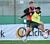 Elias Saad im Training gegen David Nemeth