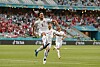 Thomas Delaney feiert seinen Treffer zum 1:0 für Dänemark.
