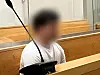 Angeklagter bei Gerichtstermin