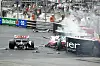 Mick Schumachers Wagen wurde bei dem Unfall zweigeteilt.