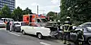 Die Unfallstelle auf der Lombardsbrücke.
