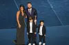 Lionel Messi mit Frau Antonella Roccuzzo und den Kindern Thiago und Mateo