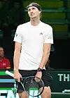 Alexander Zverev schaut verzweifelt in die Luft