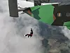 Mockridge bei seinem gefährlichen Stunt.