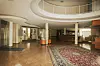 Blick ins Foyer des Hotels, in dem schon Angela Merkel, Uwe Seeler und Franz Beckenbauer genächtigt haben.