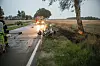 Tödlicher Motorradunfall.