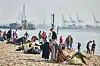 Der Elbstrand dürfte am Wochenende eines der beliebtesten Ausflugsziele der Stadt sein.