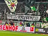 „Fritz verleihen“-Banner von Werder Bremen-Fans
