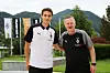 Florian Neuhaus (l.) und Roland Virkus im Trainingslager 2023