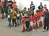 Hauke Wahl bei einem Hallenturnier als Kind