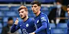 Chelsea will sich nur noch distanziert freuen - so wie Timo Werner (l.) und Kai Havertz im Oktober 2020 nach einem Werner-Tor gegen Southampton
