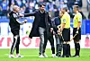 HSV-Trainer Walter war auch mit dem Schiedsrichter nicht einverstanden. Vielmehr störten ihn aber die eigenen Spieler.