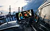 Autos stehen vor einer Leinwand im Autokino.(Symbolbild)
