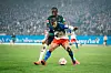 Karim Coulibaly traf in der Bundesliga schon auf seinen Ausbildungsverein HSV (hier gegen Ransford Königsdörffer).