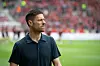 Xabi Alonso bei seinem letzten Spiel als Leverkusen-Trainer