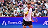 Flavio Cobolli jubelt am Rothenbaum