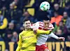 Februar 2018: Bobby Wood (r.) mit dem HSV zu Gast bei Borussia Dortmund und Julian Weigl