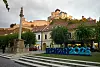 Blick auf die Stadt Trencin